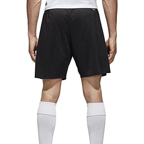 adidas Parma 16 Intenso Pantalones Cortos para Fútbol, Hombre, Negro/Blanco, M