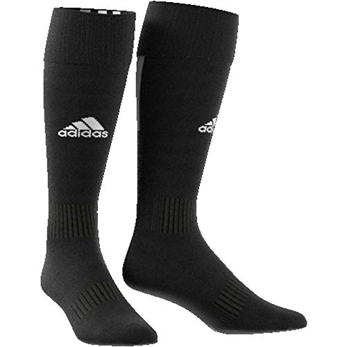 adidas SANTOS SOCK 18 Socks, Unisex adulto, Black/White, 3133