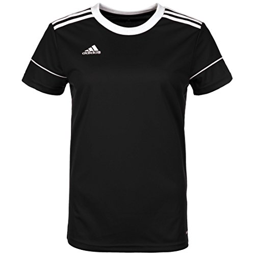 adidas Squad 17 JSY W Camiseta, Mujer, Negro (Negro/Blanco), L
