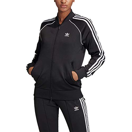 adidas SST Tracktop PB Sudadera, Mujer, Negro (Black/White), 36