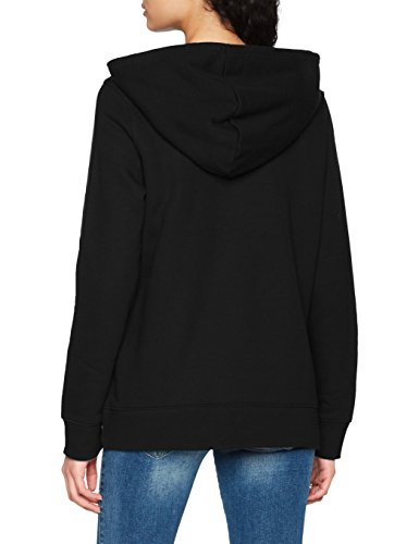 adidas Trefoil H Sudadera con Capucha, Mujer, Negro (Black), 38