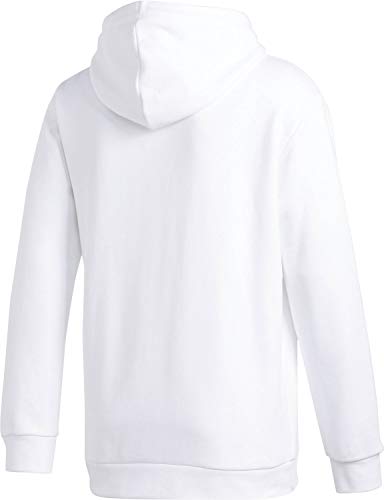 adidas Trefoil Hoodie Sweatshirt, Hombre, White, S