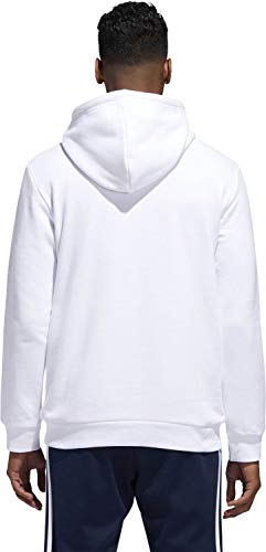 adidas Trefoil Hoodie Sweatshirt, Hombre, White, S
