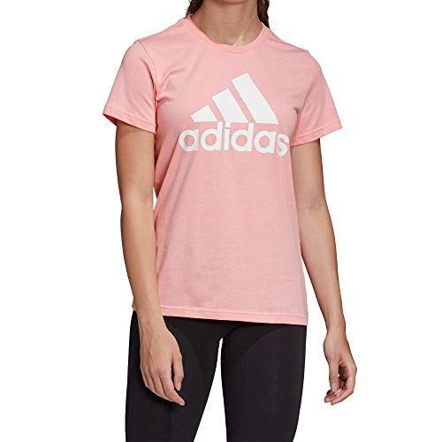 adidas W Bos Co tee Camiseta de Manga Corta, Mujer, Glory Pink, L