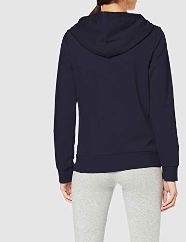 adidas W E Lin FZ HD Sudadera, Mujer, Legend Ink/White, XS