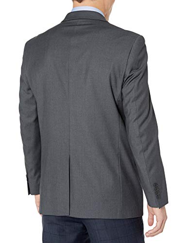 Adolfo Men's Modern Fit Micro Tech Suit Jacket