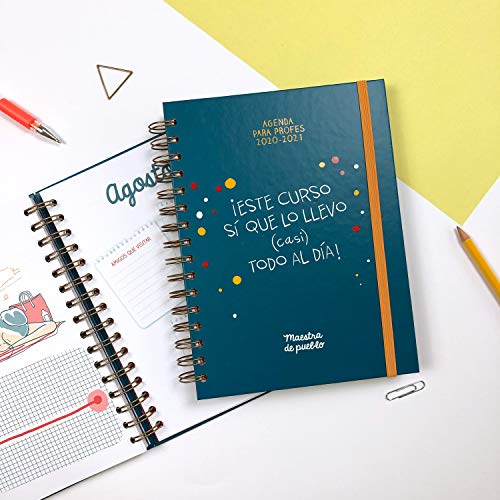 Agenda Maestra de pueblo 2020/2021 (Grijalbo)