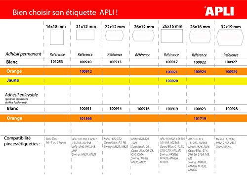 agipa 101418 - Etiquetadora (1 línea, 8 caracteres por línea)