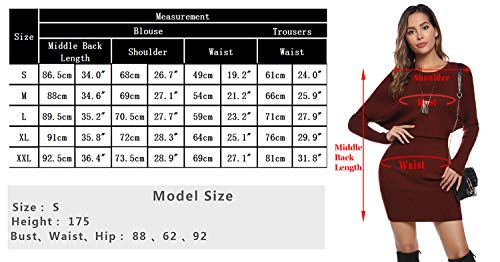 Aibrou Vestidos a Punto Mujer,Vestido Sexy de Una Pieza de Punto elástico,Vestidos de Jersey Manga Larga Vestido Invierno Vestido Fiesta (Gris, XL)