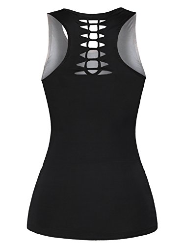 Aivtalk - Camiseta sin Mangas con Impresión Calavera Chaleco Casual Atractivo Verano para Chicas Mujeres, Modelo 1