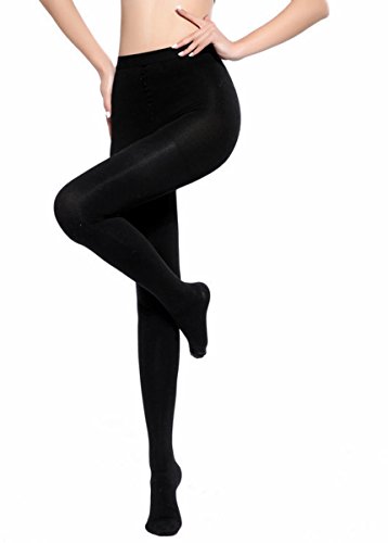 Aivtalk Medias de Compresión de Mujer Legging Elásticas Leotardos Primavera Otoño 680D Talla M - Negro