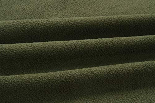 Ajpguot Mujer Sudaderas con Capucha Manga Larga Tops Jerséis Moda Suéter Blusas Color Sólido Otoño Invierno (M, Verde Militar)