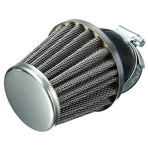 Alamor 40Mm 45 Grado Filtro De Aire Negro para 50Cc 110Cc 125Cc 140Cc Pit Dirt Bike Bici De Motor