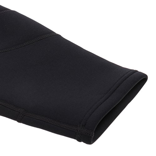 Almencla Pantalones Cortos de Agua de Neopreno de 1,5 Mm para Hombre, Pantalones de Neopreno para Bucear con Esnórquel - Negro, M