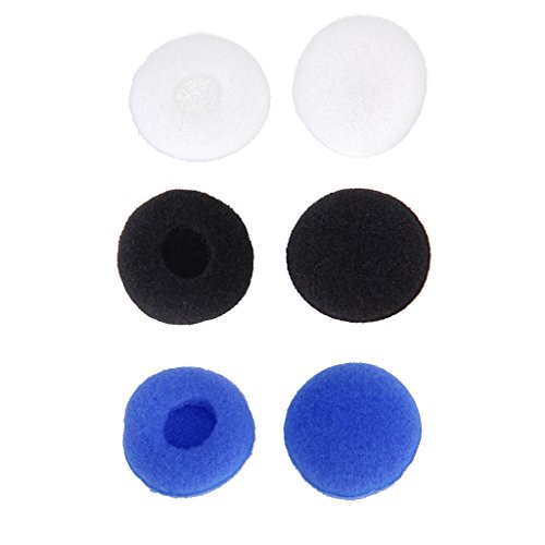 Almohadillas de repuesto para auriculares, universales, negro, STK0114012052