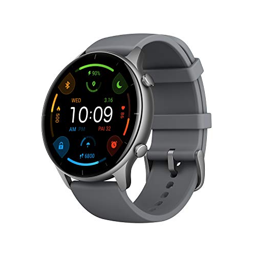 Amazfit GTR 2e Smartwatch Reloj Inteligente 90 Modos Deportivo 5 ATM Duración de la batería 25 Días Medición de la saturación de oxígeno en Sangre