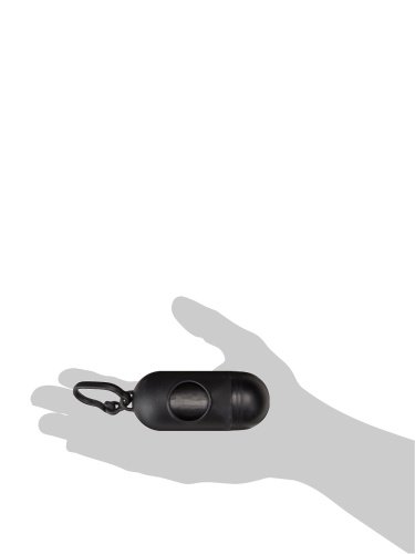 Amazon Basics - Bolsas para excrementos de perro con dispensador y clip para correa (300 bolsas)