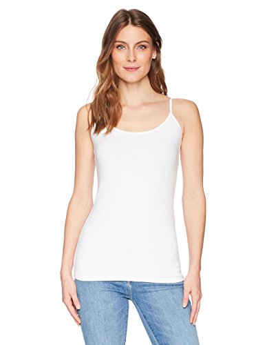 Amazon Essentials 4-Pack Camisole tank-top-and-cami-shirts, Negro Blanco, US M (EU M - L)
