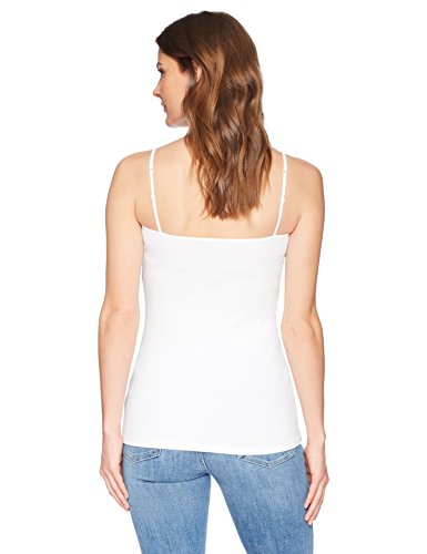 Amazon Essentials 4-Pack Camisole tank-top-and-cami-shirts, Negro Blanco, US M (EU M - L)