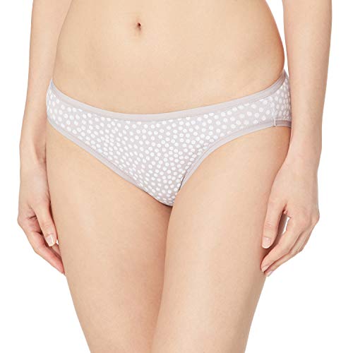 Amazon Essentials 6-Pack Cotton Bikini Braguitas, Stars & Dots, XXL