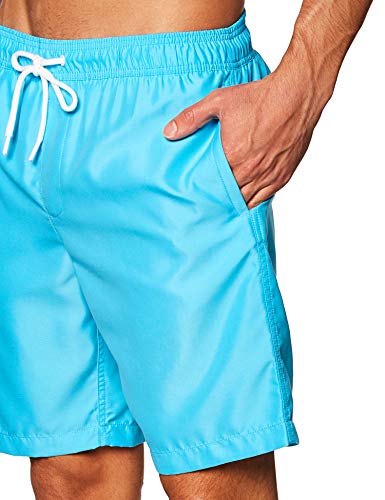 Amazon Essentials - Bañador - para hombre azul agua M