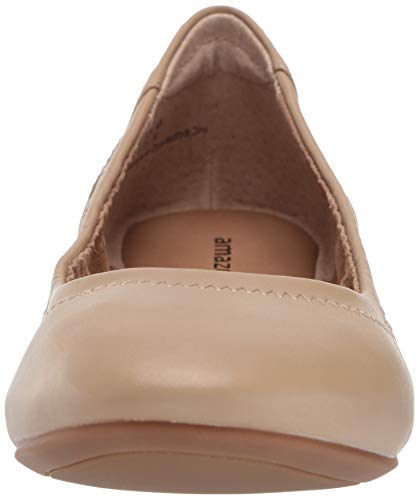 Amazon Essentials Belice Ballet Flat Zapatos Bailarinas, Beige, 38 EU