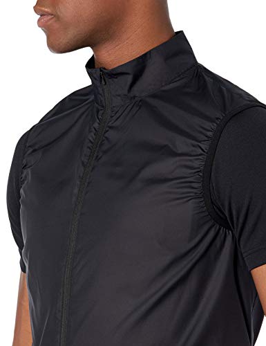 Amazon Essentials Chaleco de Viento de Ciclismo Outerwear-Vests, Negro, XXL