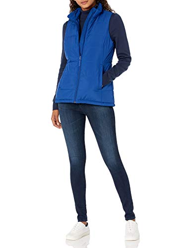 Amazon Essentials Chaleco Globo de Peso Medio Outerwear-Vests, Azul Real, M