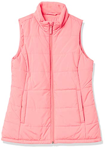 Amazon Essentials Chaleco Globo de Peso Medio Outerwear-Vests, Rosa, XL