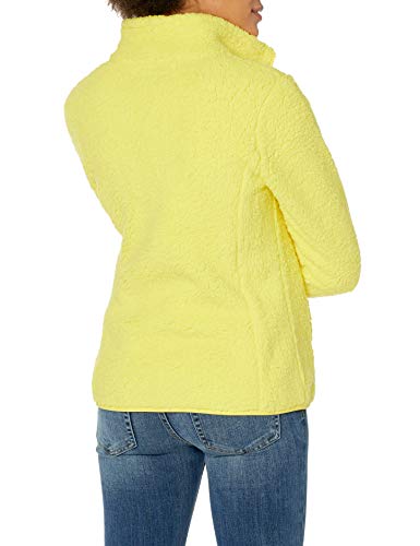 Amazon Essentials Chaqueta de Forro Polar con Cremallera Completa Fleece-Outerwear-Jackets, Amarillo Brillante, L