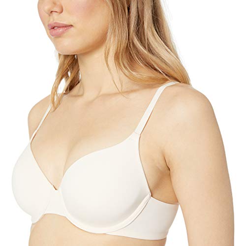Amazon Essentials Classic T-Shirt Bra Sujetador para camiseta, blanco, rosa, 36A
