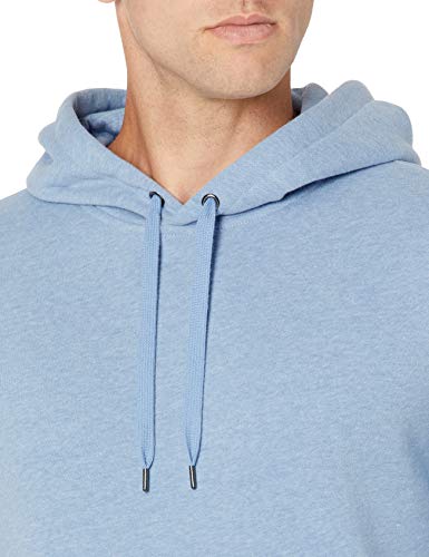 Amazon Essentials Fleece Pullover Hooded Sweatshirt Fashion-Sweatshirts, Azul Claro Mezcla, 45-47