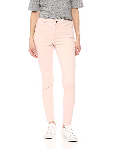 Amazon Essentials pantalón vaquero ceñido (skinny) para mujer, Rosado pálido, 20 Regular