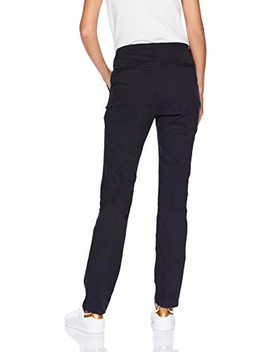 Amazon Essentials Straight-fit Stretch Twill Chino Pantalones Informales, Negro, 2 Regular