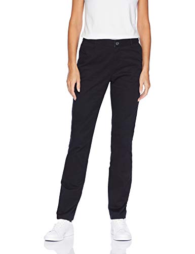 Amazon Essentials Straight-fit Stretch Twill Chino Pantalones Informales, Negro, 2 Regular