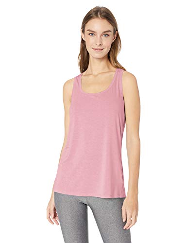 Amazon Essentials Studio Racerback Tank camisa, Rosa (Pink), ((Talla del fabricante: Small)