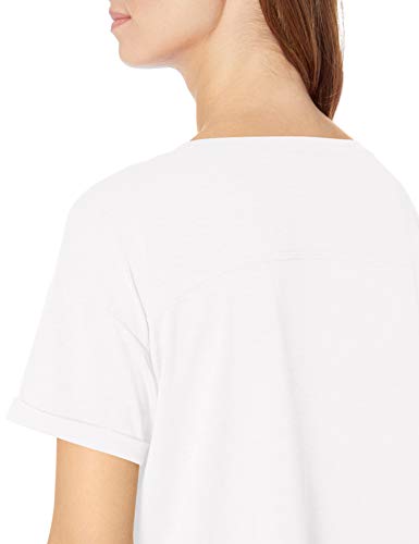 Amazon Essentials Studio Relaxed-Fit Crewneck T-Shirt fashion-t-shirts, Blanco, XL