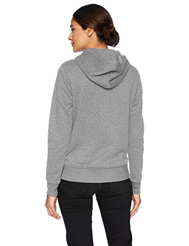 Amazon Essentials - Sudadera con capucha impermeable con forro térmico y cremallera completa para mujer, Gris (Grey Heather), US XL (EU 2XL)