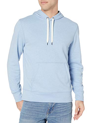 Amazon Essentials Sudadera Ligera de Felpa Francesa con Capucha. Fashion-Hoodies, Azul Claro, US M (EU M)