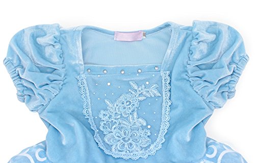 AmzBarley Vestido Niña Princesa Tutu Disfraz Cumpleaños Carnaval Traje Princesa Niña Fiesta Halloween Navidad Cosplay