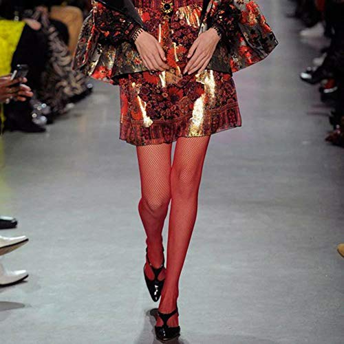 ANDIBEIQI 4 Pares Medias de Rejilla de Red Calcetines de Rejilla para Mujer Fishnet Tights Talla única