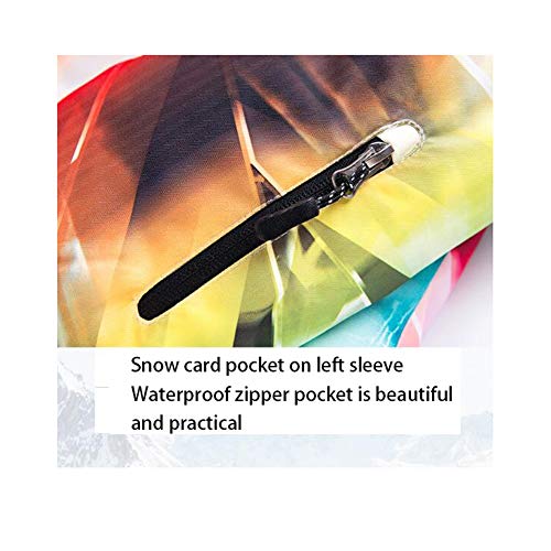 Angelay-Tian Traje de esquí for Mujer, Ski Ski Ski Ski Ski Ski Ski Set (Color : B, Size : X-Large)