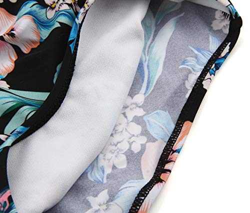 Angerella Mujer Retro Vintage con Alambre Talle Alto Trajes de Baño Bikini,Medium