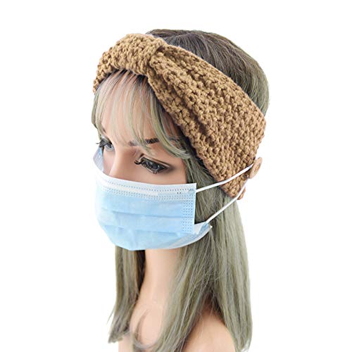 Anyingkai 4pcs Diadema Mujer Invierno,Diadema de Punto Ancha,Diadema Trenzada Mujer,Diadema para El Pelo Mujer,Diadema de Punto Mujer,Diadema Tejida