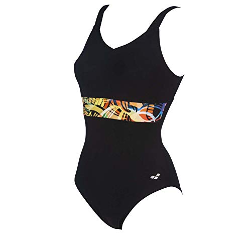 ARENA Bañador 1P Hina Wing Back One Traje De Baño, Mujer, Multicolor, 44