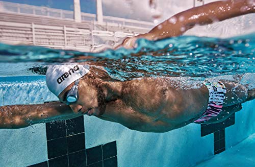 Arena Classic Gorro de Natación, Unisex Adulto, Plateado (Silver/Black), Talla Única