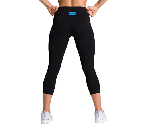 ARENA Damen 3/4 Hose Sport Te Corsaire Leotardos, Mujer, Negro, Medium