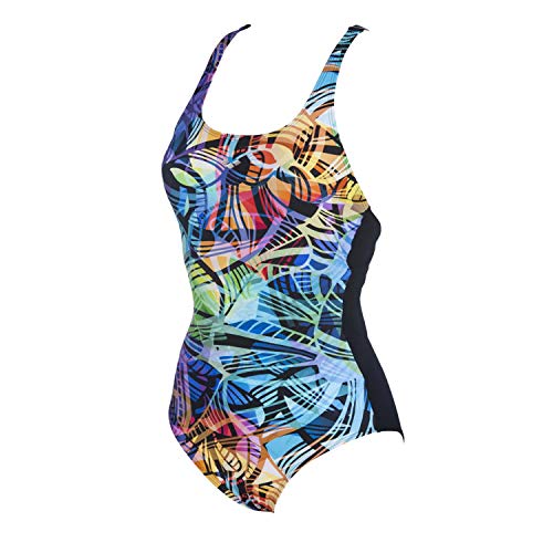 ARENA Damen Bodylift Badeanzug Hina C-Cup Traje de baño de una Sola Pieza, Mujer, Multicolor, 44