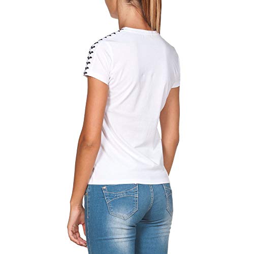 ARENA Damen Icons T-Shirt Team Camiseta, Blanco y Negro, Medium para Mujer