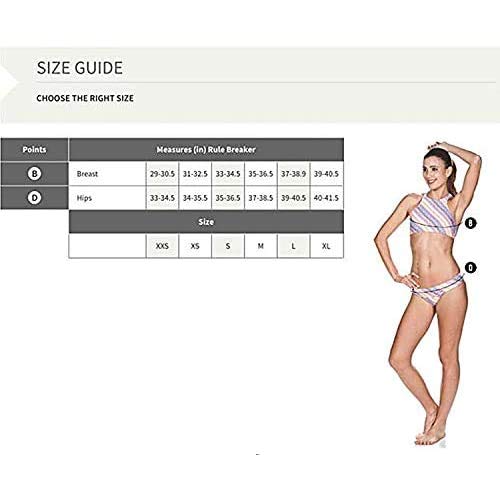 ARENA Rulebreaker Free Bikini Bottom Traje de baño de una Pieza, Verde Suave, S para Mujer